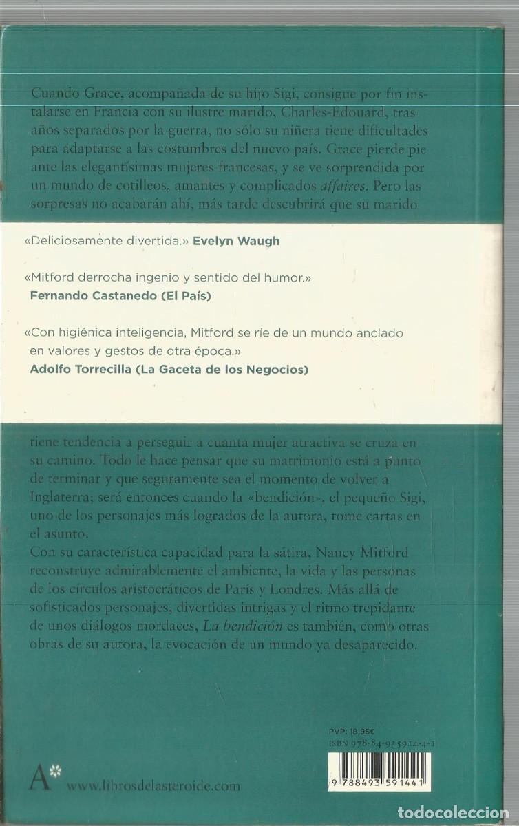 Libros de segunda mano: NANCY MITFORD. LA BENDICION. LIBROS DEL ASTEROIDE. PRIMERA EDICION - Foto 2