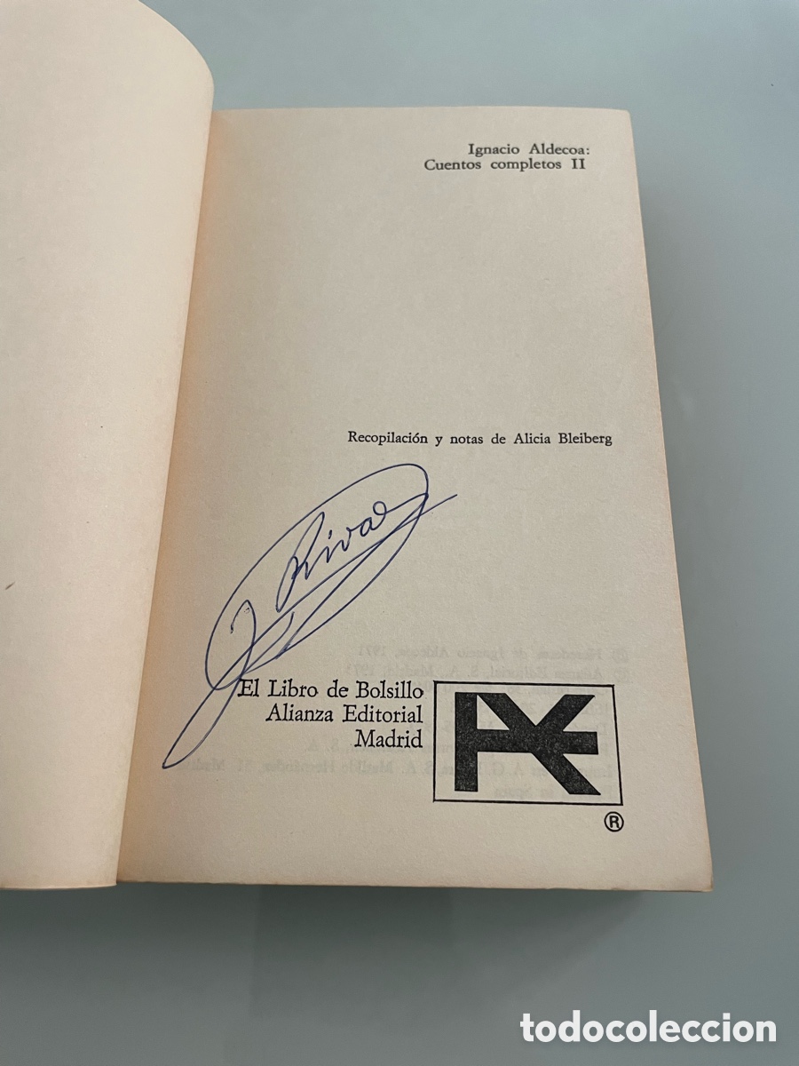 Libros de segunda mano: Cuentos completos 2. Ignacio Aldecoa. Alianza editorial 1973 - Foto 5