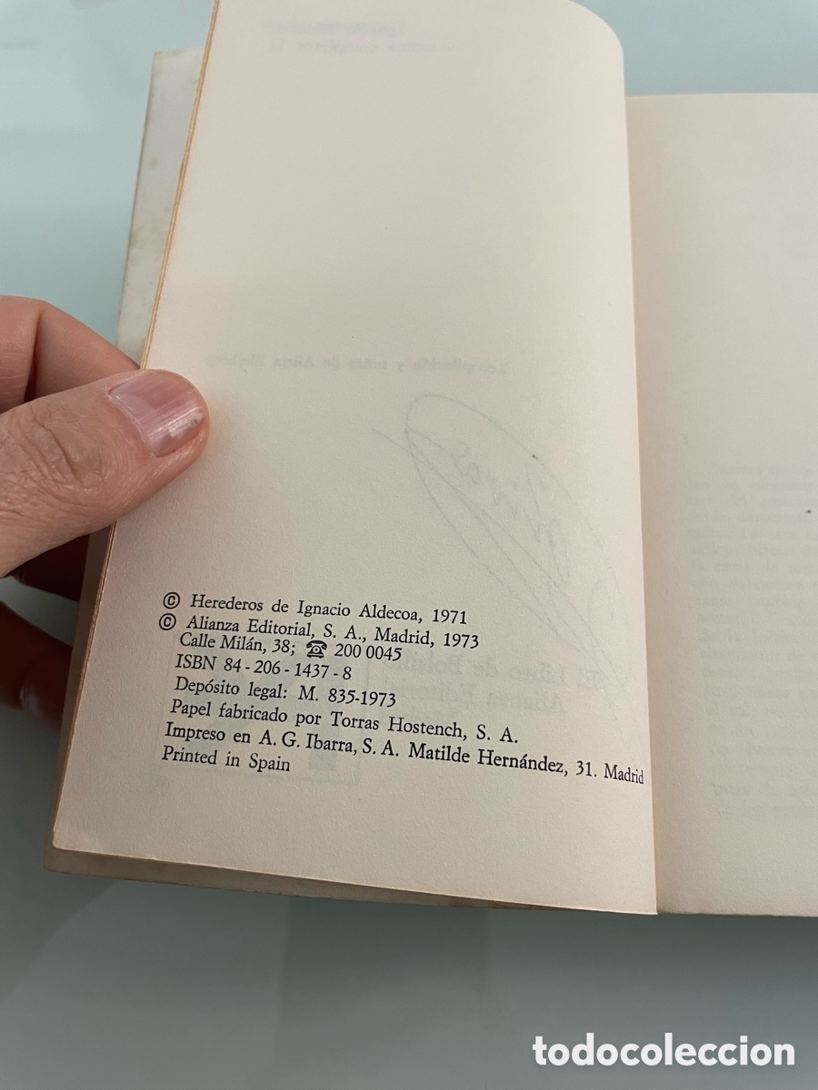 Libros de segunda mano: Cuentos completos 2. Ignacio Aldecoa. Alianza editorial 1973 - Foto 6