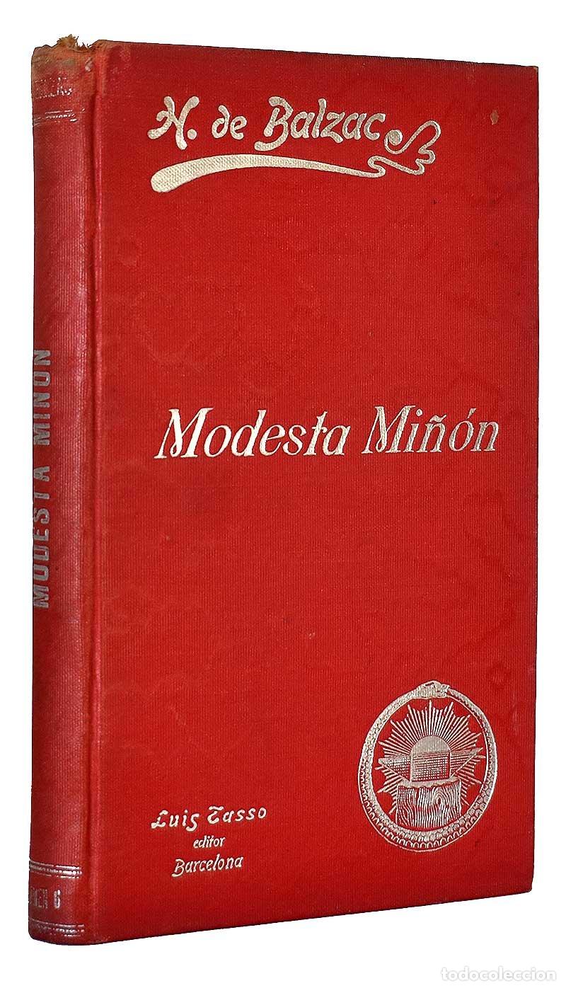 Libros de segunda mano: Modesta Mi&ntilde;&oacute;n - H. de Balzac - Foto 1