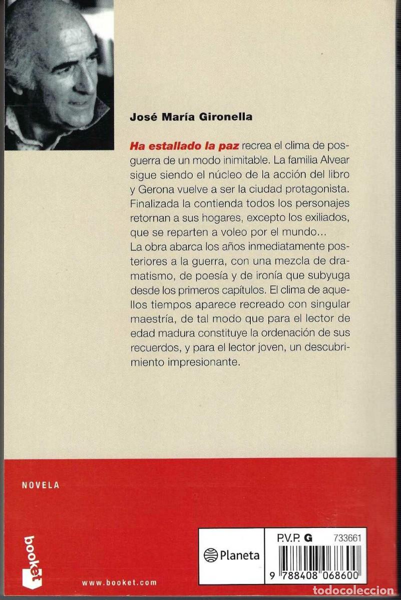 Libros de segunda mano: Ha estallado la paz. - Foto 2