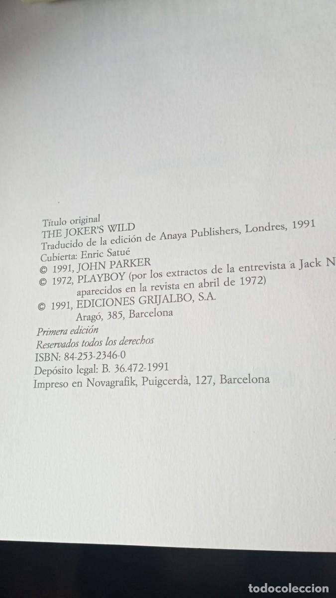 Libros de segunda mano: Jack Nicholson: El actor y sus m&aacute;scaras - Foto 2