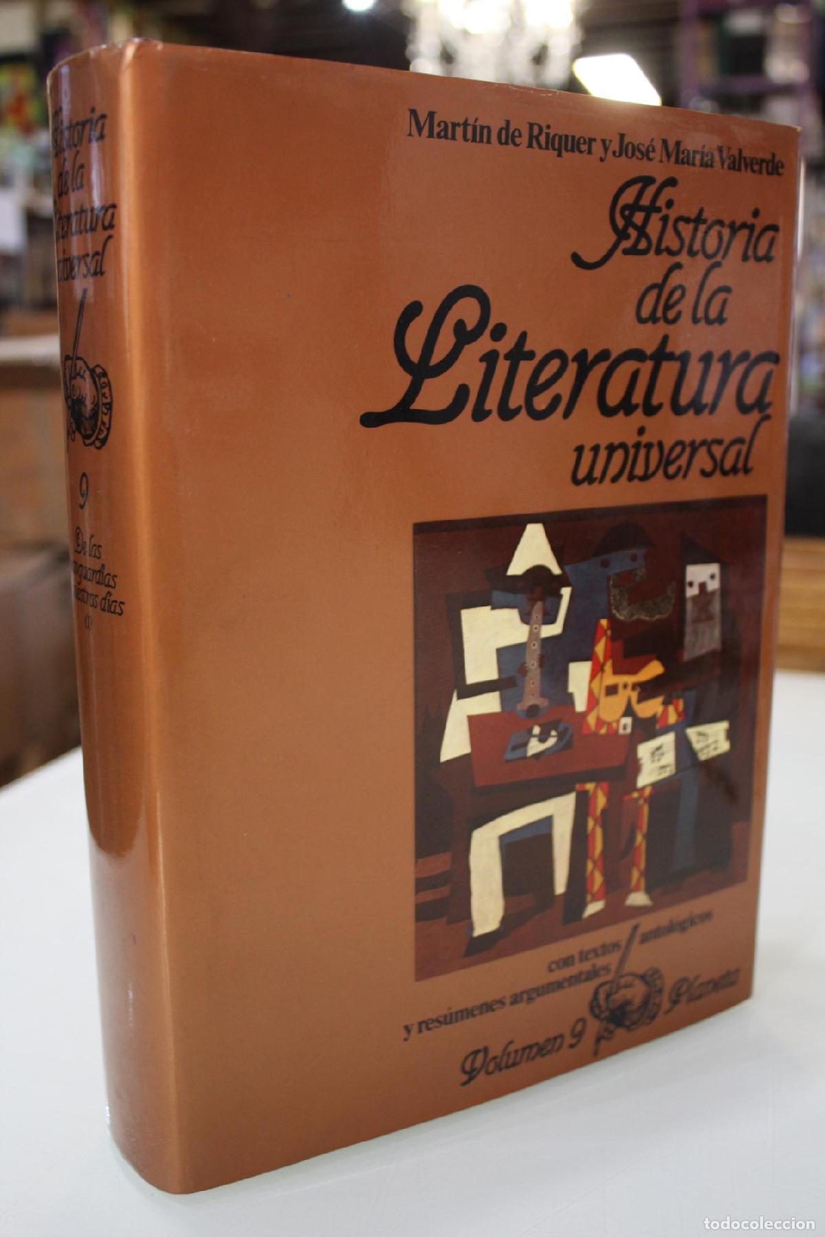 Livres d'occasion: Historia de la Literatura Universal, 9.- De las vanguardias a nuestros d&iacute;as, I. - MARTIN DE RIQUER;