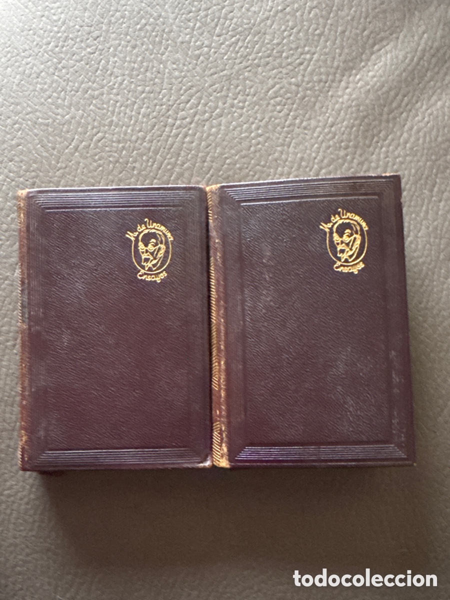 Libri di seconda mano: Miguel de Unamuno. Ensayos I y II. Aguilar 1951