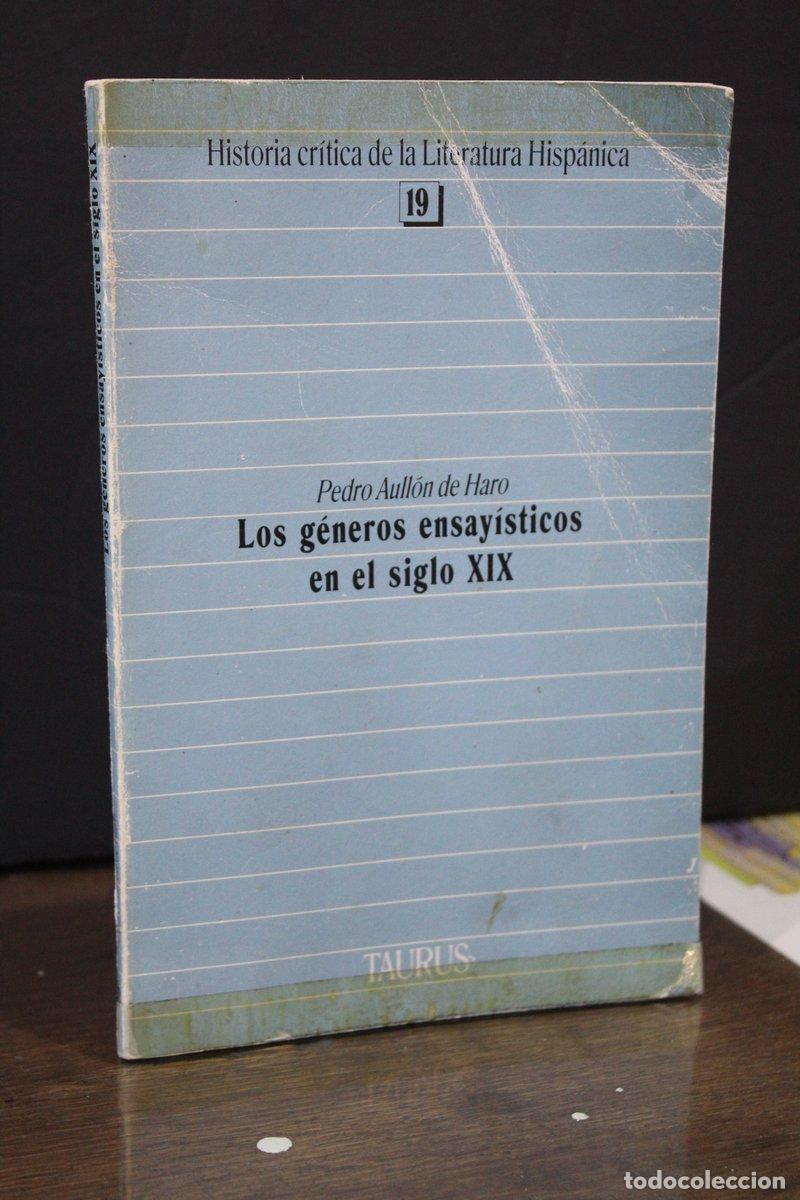 Libri di seconda mano: Los g&eacute;neros ensay&iacute;sticos en el siglo XIX - Aull&oacute;n De Haro, Pedro.