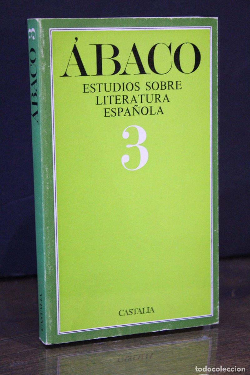 Libri di seconda mano: &Aacute;baco. Estudios sobre literatura espa&ntilde;ola, 3. - Vv.aa.
