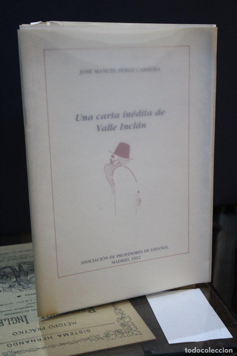 Libri di seconda mano: Una carta in&eacute;dita de Valle Incl&aacute;n - P&eacute;rez Carrera, Jos&eacute; Manuel.