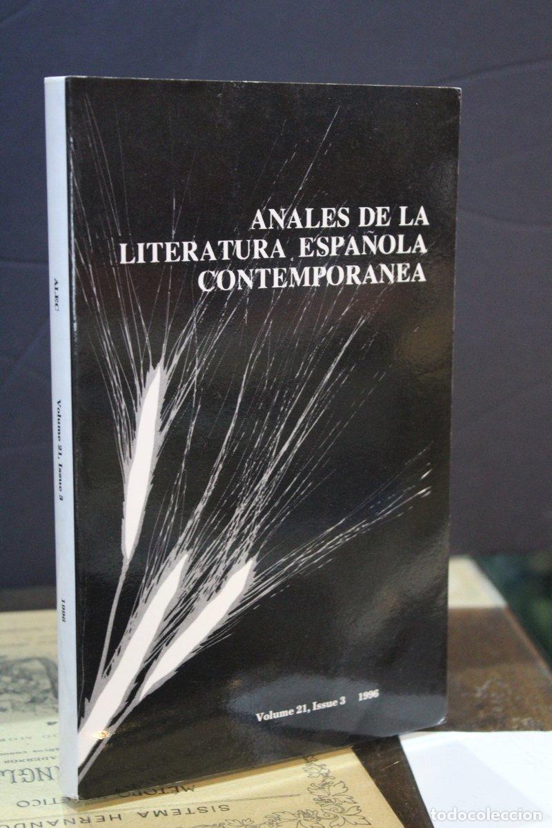 Libri di seconda mano: Anales de la literatura espa&ntilde;ola contempor&aacute;nea. Volume 21, Issue 3, 1996. - Vv.aa.