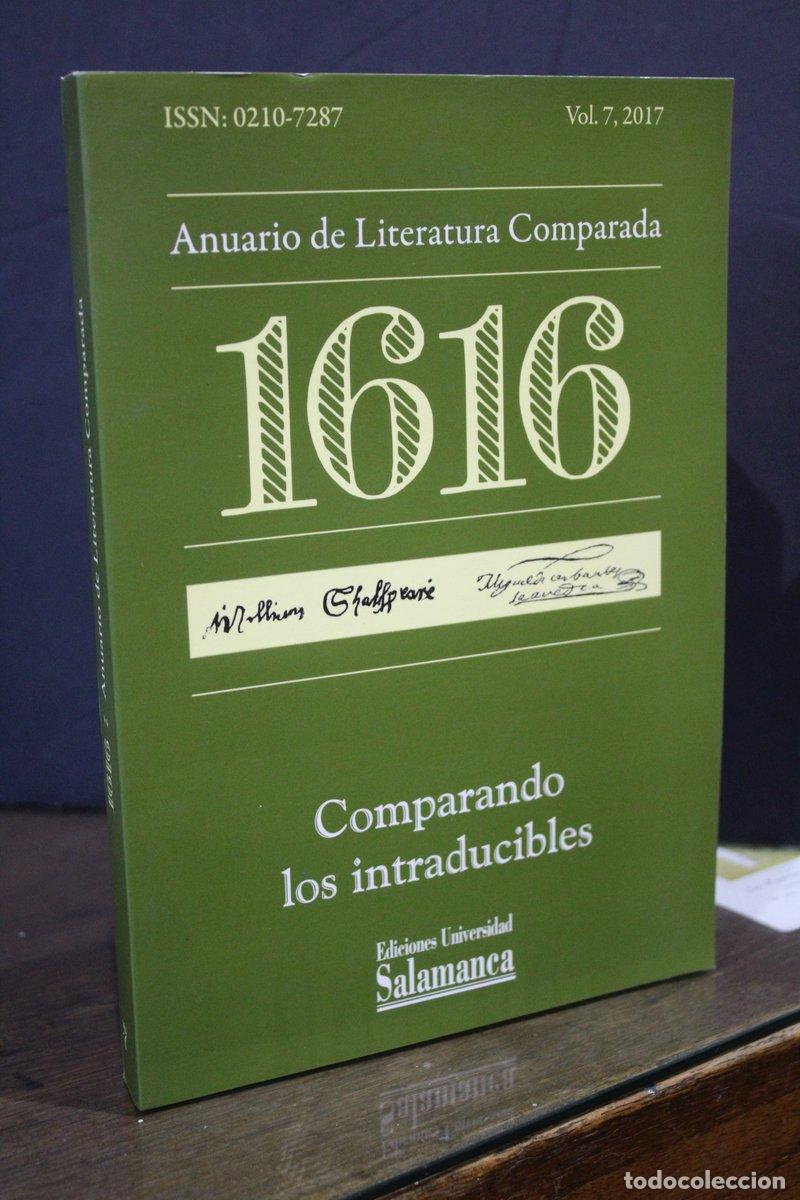 Second hand books: Comparando los intraducibles.- Anuario de Literatura Comparada, 1616.- Vol. 7, 2017. - Vv.aa.
