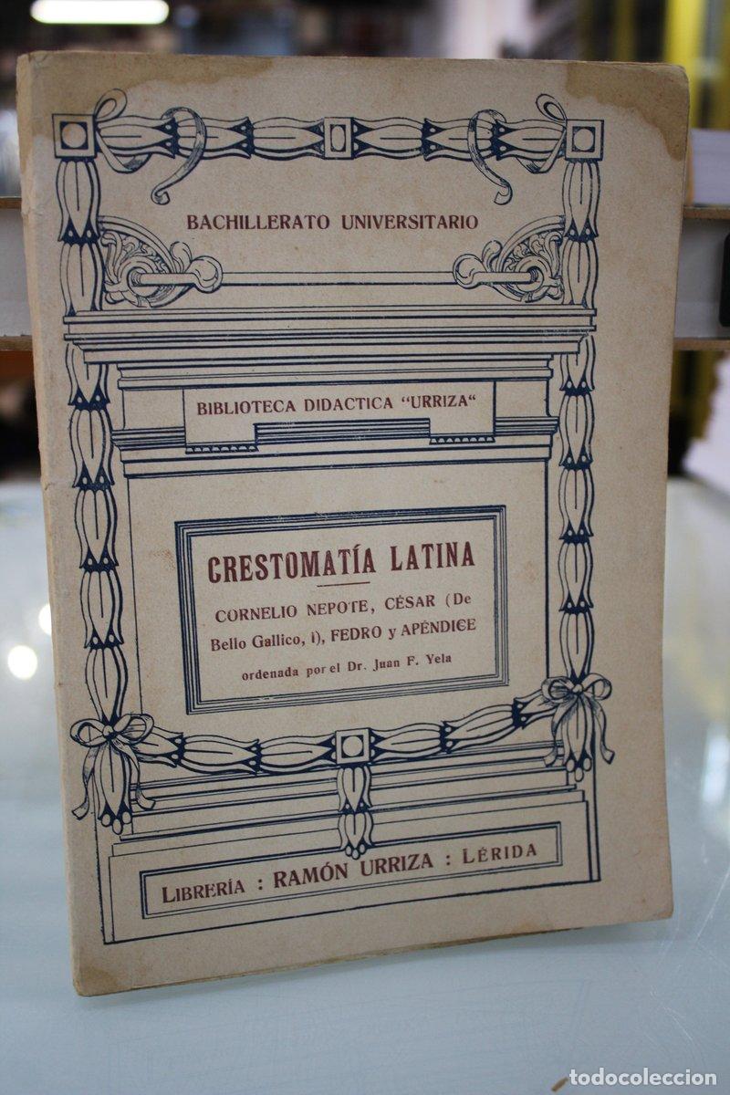 Gebrauchte B&uuml;cher: Crestomat&iacute;a latina. Cornelio Nepote, C&eacute;sar (De Bello Gallico, I), Fedro y Ap&eacute;ndice.- Urriza. - Orden