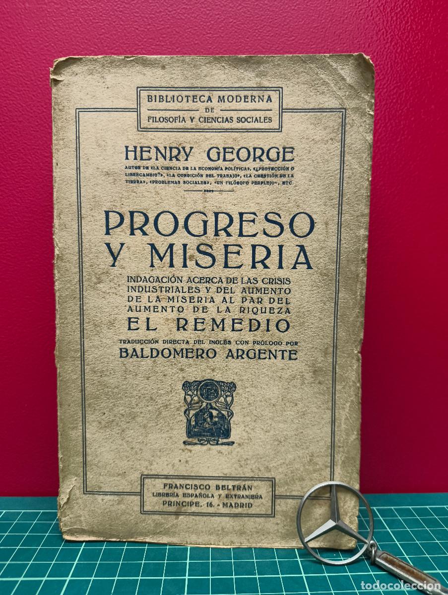 Libros de segunda mano: Progreso y miseria &ndash; Henry George - Foto 1