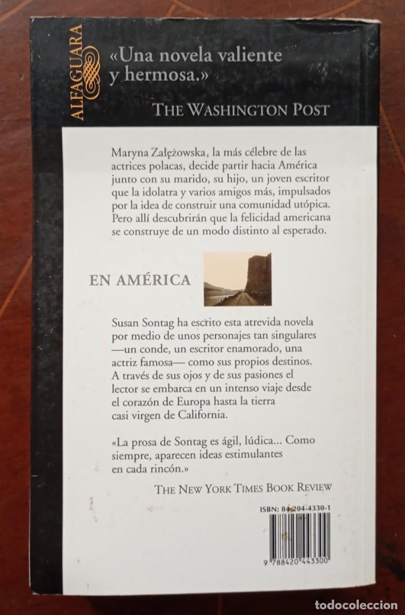 Libros de segunda mano: Susan Sontag EN AMERICA - Foto 4