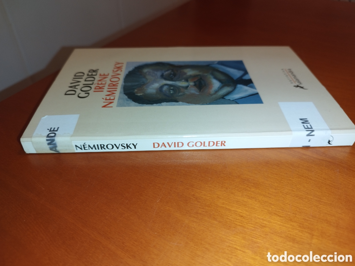 Libros de segunda mano: IRENE NEMIROVSKY: DAVID GOLDER. ED. SALAMANDRA, 2006. - Foto 2