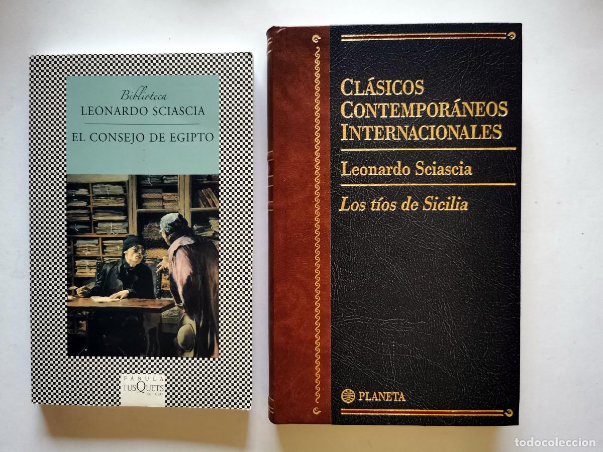 Libros de segunda mano: Leonardo Sciascia. El consejo de Egipto - Los t&iacute;os de Sicilia. - Foto 1