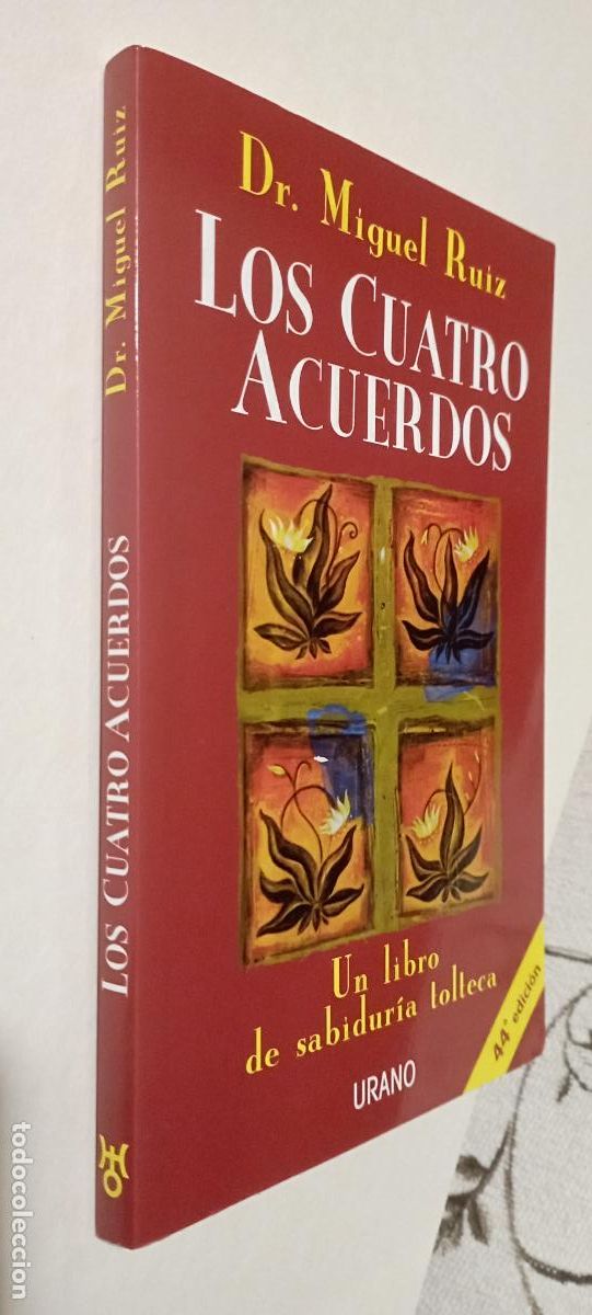 Libri di seconda mano: PLI - LOS CUATRO ACUERDOS - Dr. MIGUEL RUIZ - UN LIBRO DE SABIDURIA TOLTECA - NUEVO
