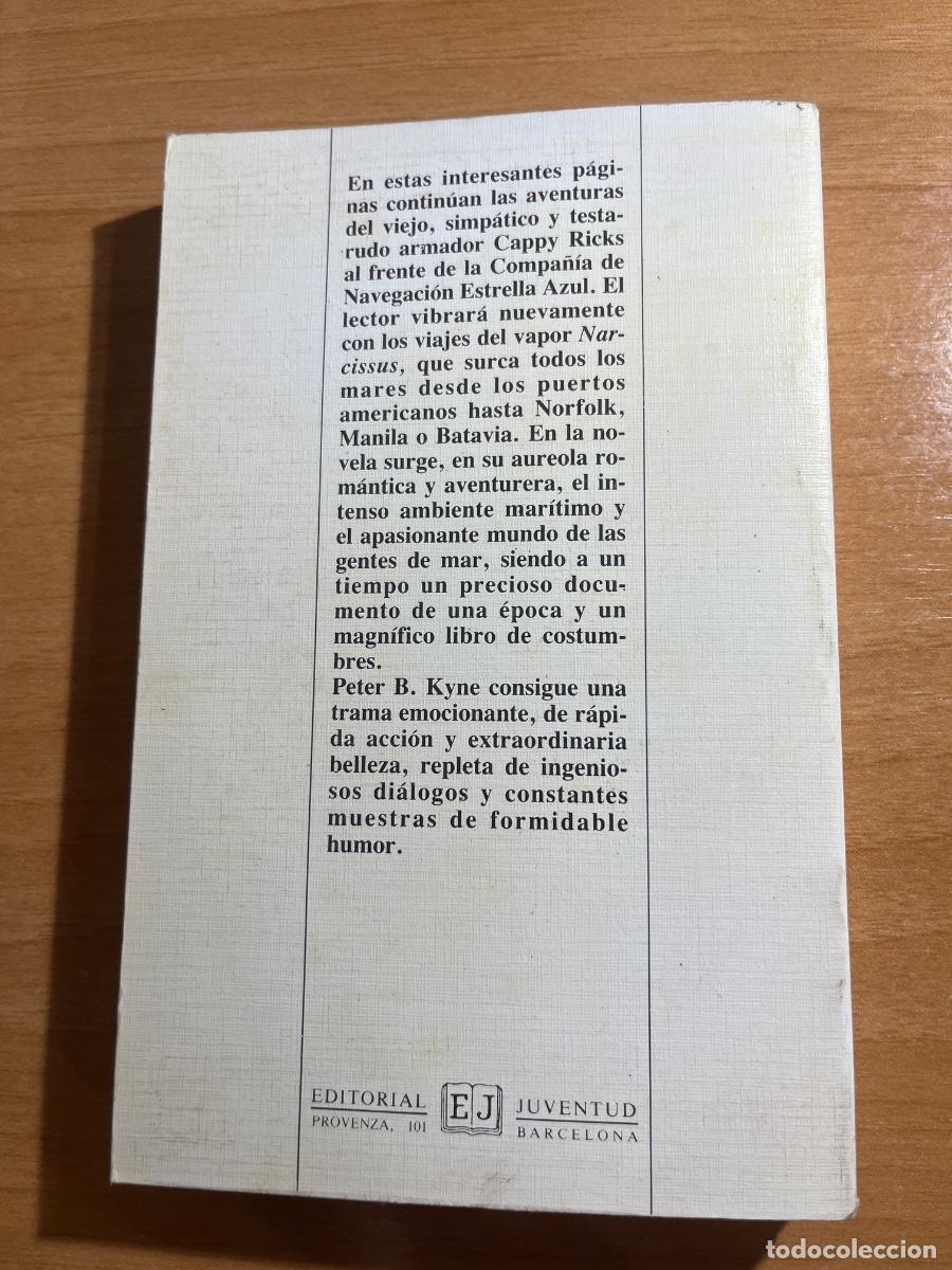 Libros de segunda mano: Libro Cappy Ricks se retira | Peter B Kyne | 1984 - Foto 2