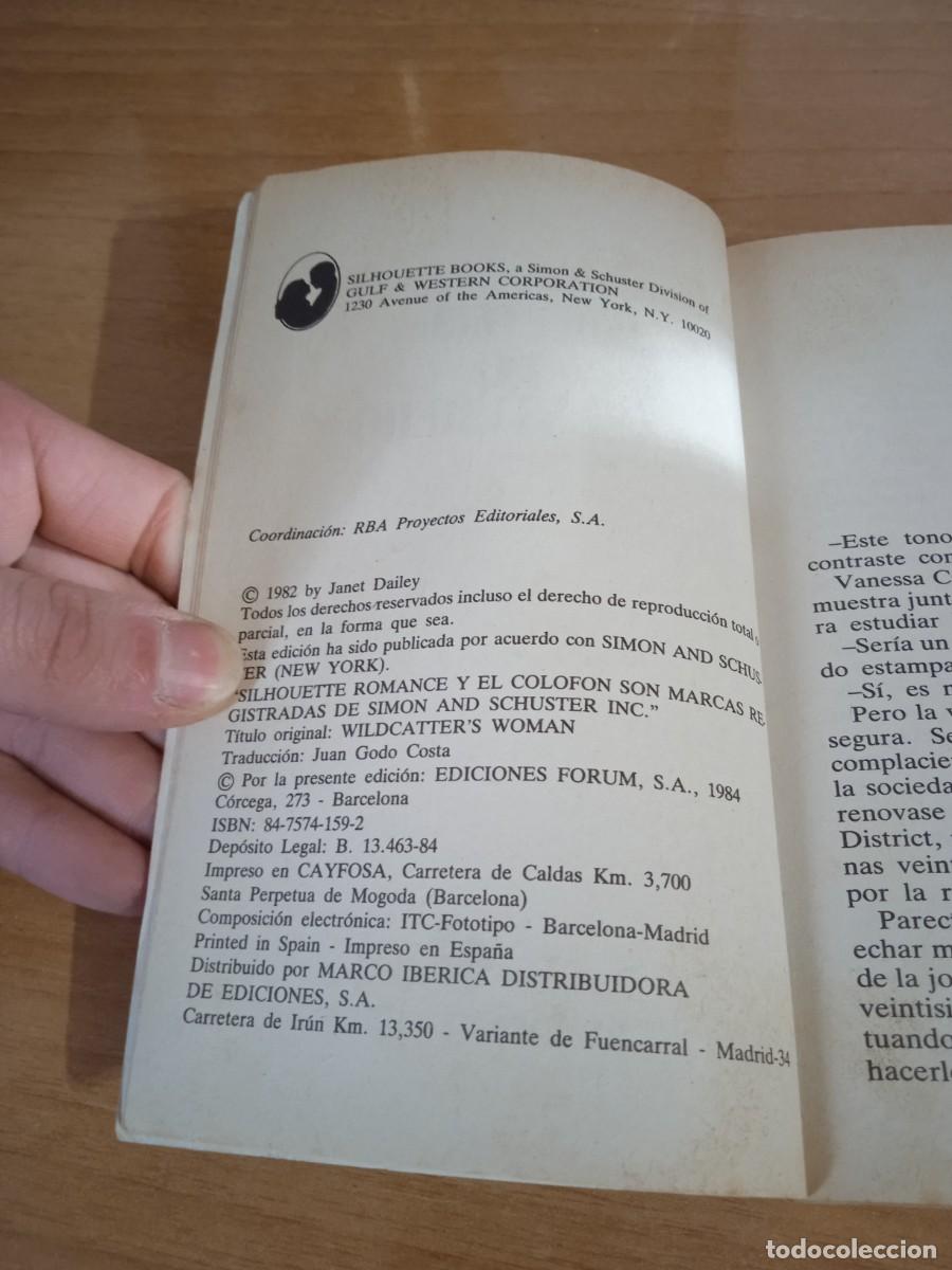 Libros de segunda mano: Libro El aventurero | Janet Dailey | 1982 - Foto 3