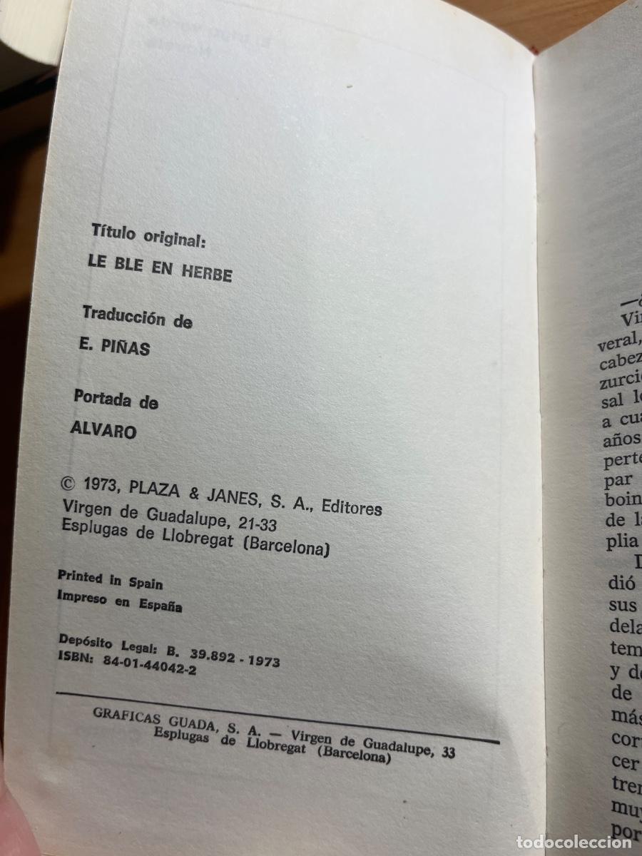 Libros de segunda mano: Libro El trigo Verde | Colette | 1973 - Foto 3