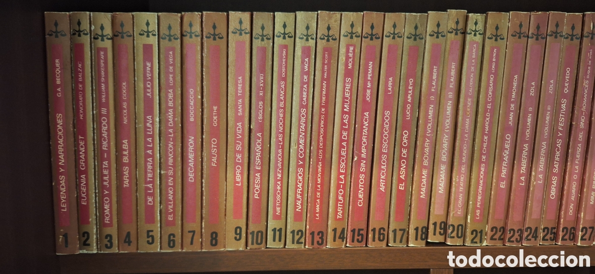 Libri di seconda mano: 100 vol&uacute;menes Colecci&oacute;n Púrpura , EDITORIAL LIBRA, Madrid,1972. - Colección Completa