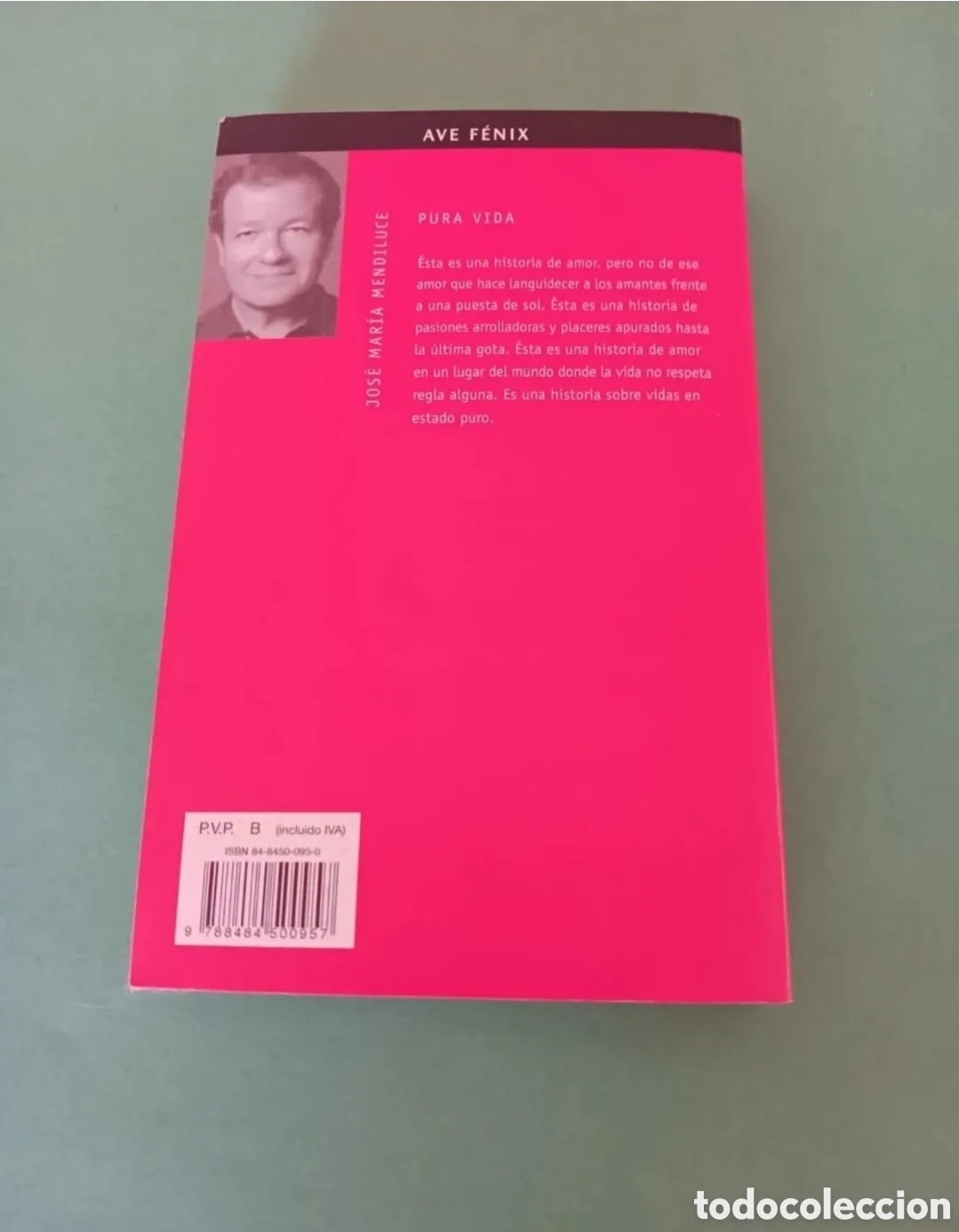 Libros de segunda mano: Libro, Pura vida. Novela. - Foto 5