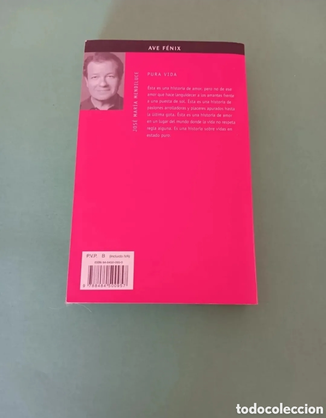 Libros de segunda mano: Libro, Pura vida. Novela. - Foto 6