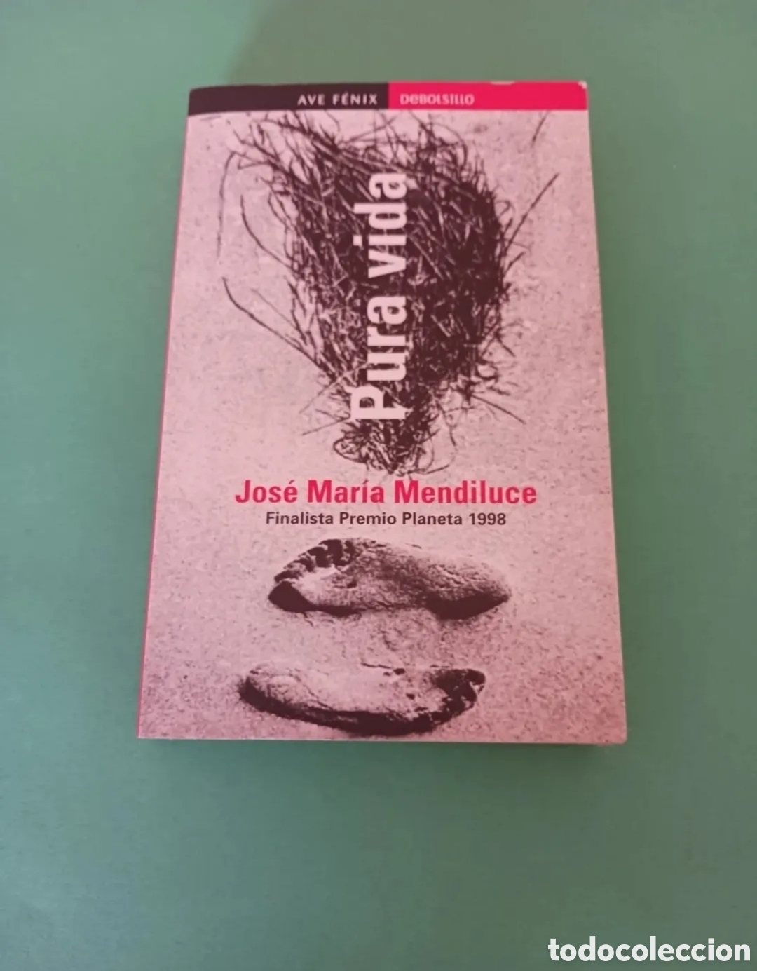 Libros de segunda mano: Libro, Pura vida. Novela. - Foto 1