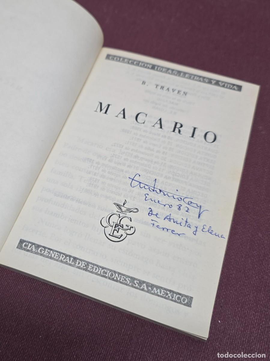 Libros de segunda mano: Macario - Bruno Traven. 1981 - Foto 4