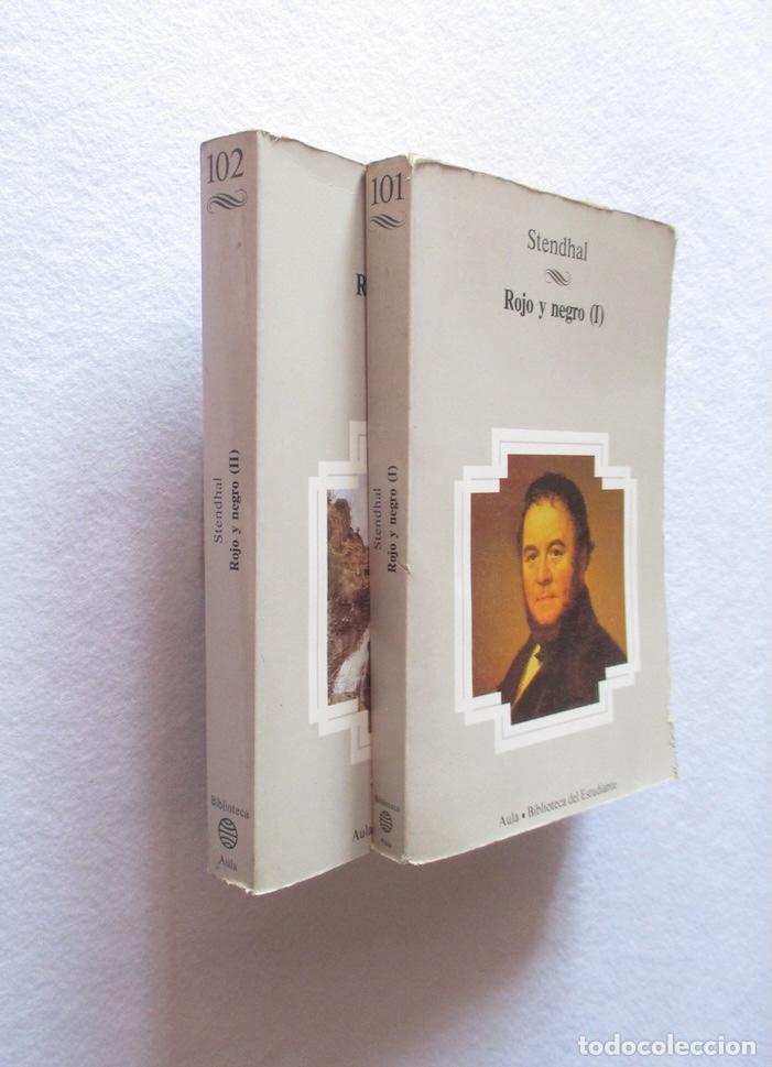 Libros de segunda mano: ROJO Y NEGRO - STENDHAL - 2 TOMOS - Foto 1