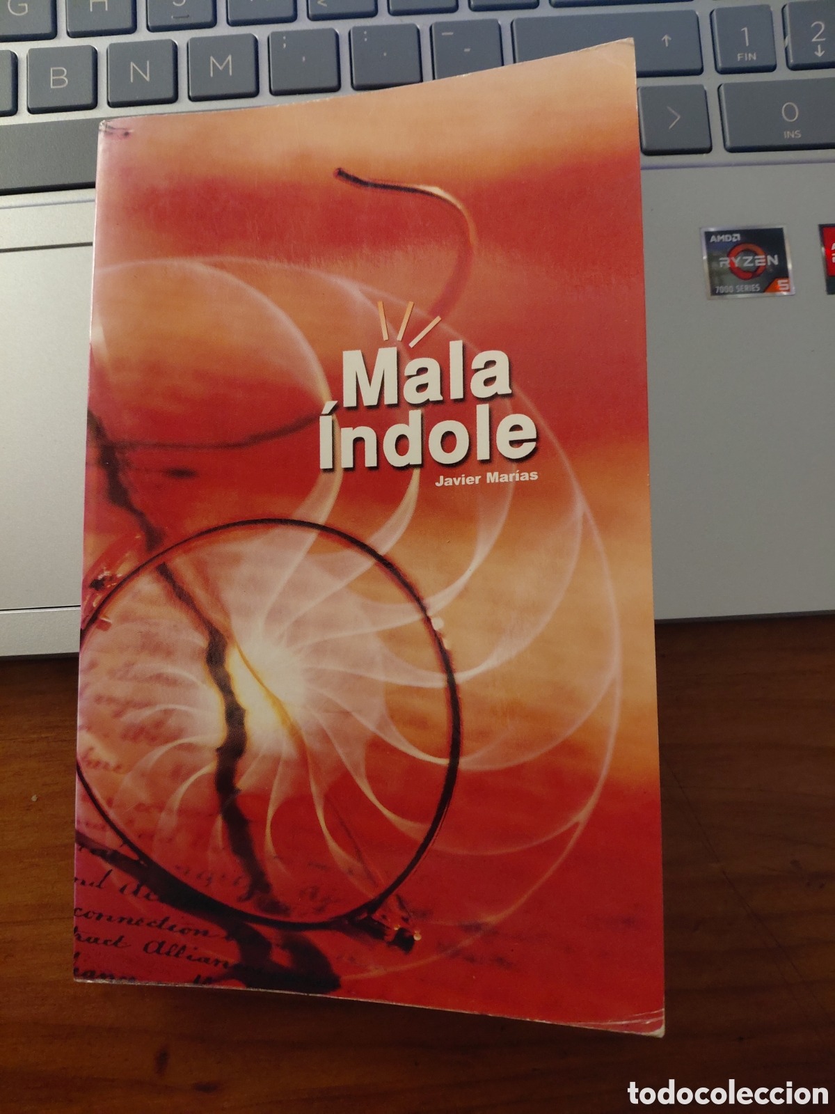 Libros de segunda mano: Mala &iacute;ndole, Javier Mar&iacute;as - Foto 1