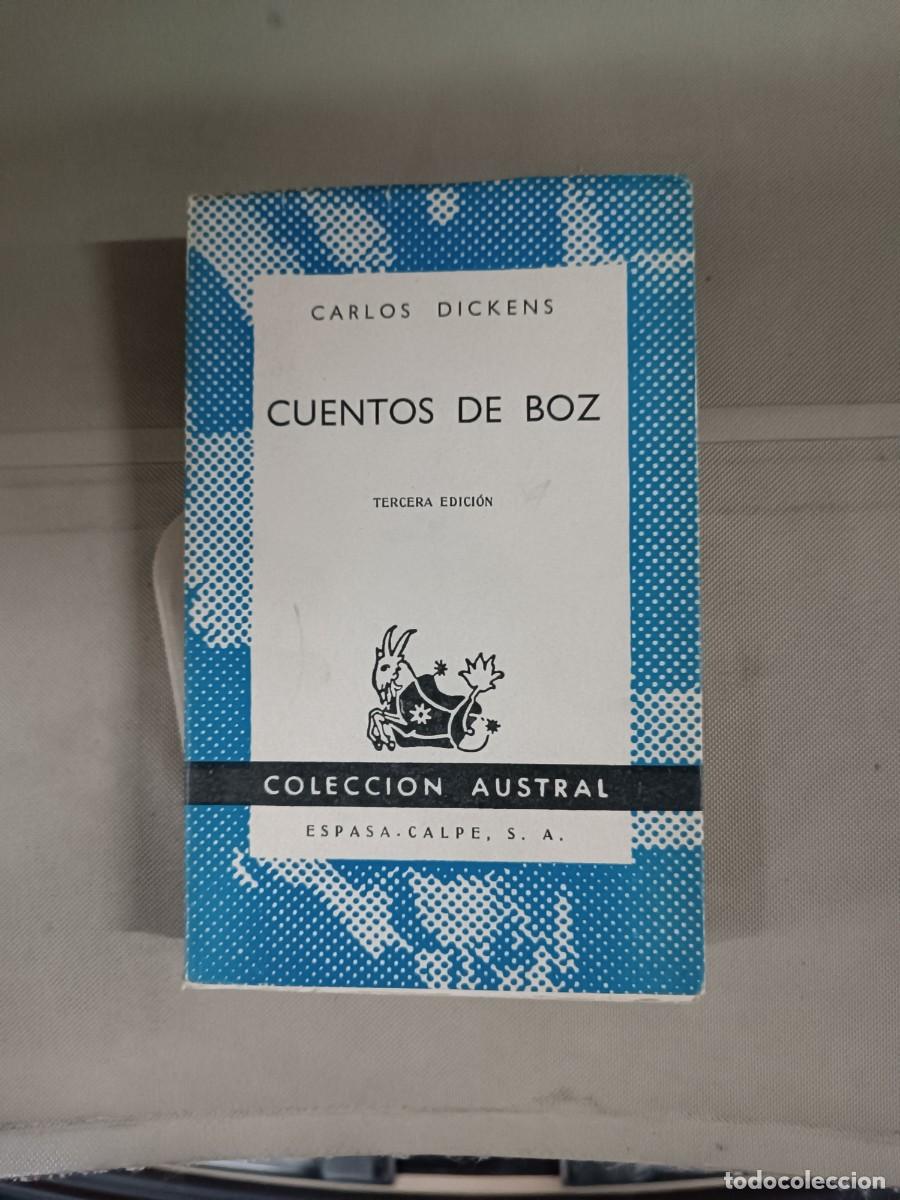 Libros de segunda mano: Cuentos de Boz - Carlos Dickens. Austral - Foto 1