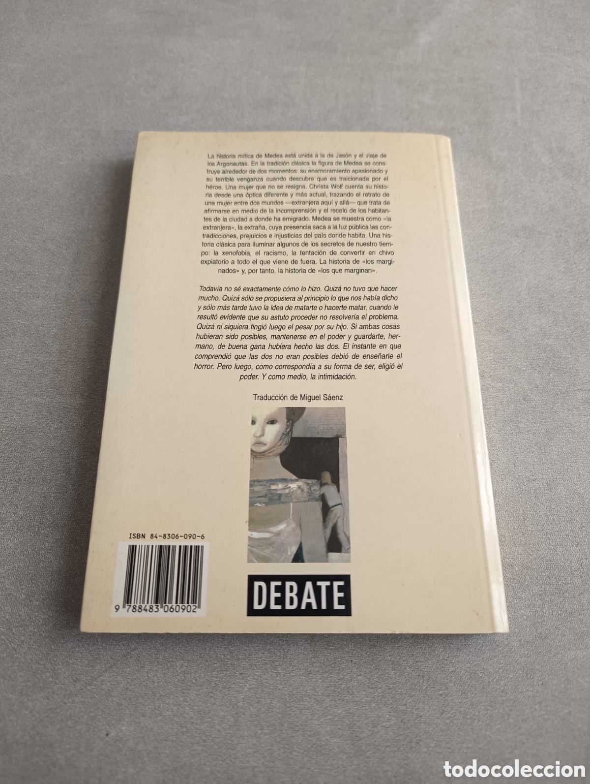 Libros de segunda mano: MEDEA. CHRISTA WOLF. Debate, 1998. - Foto 3