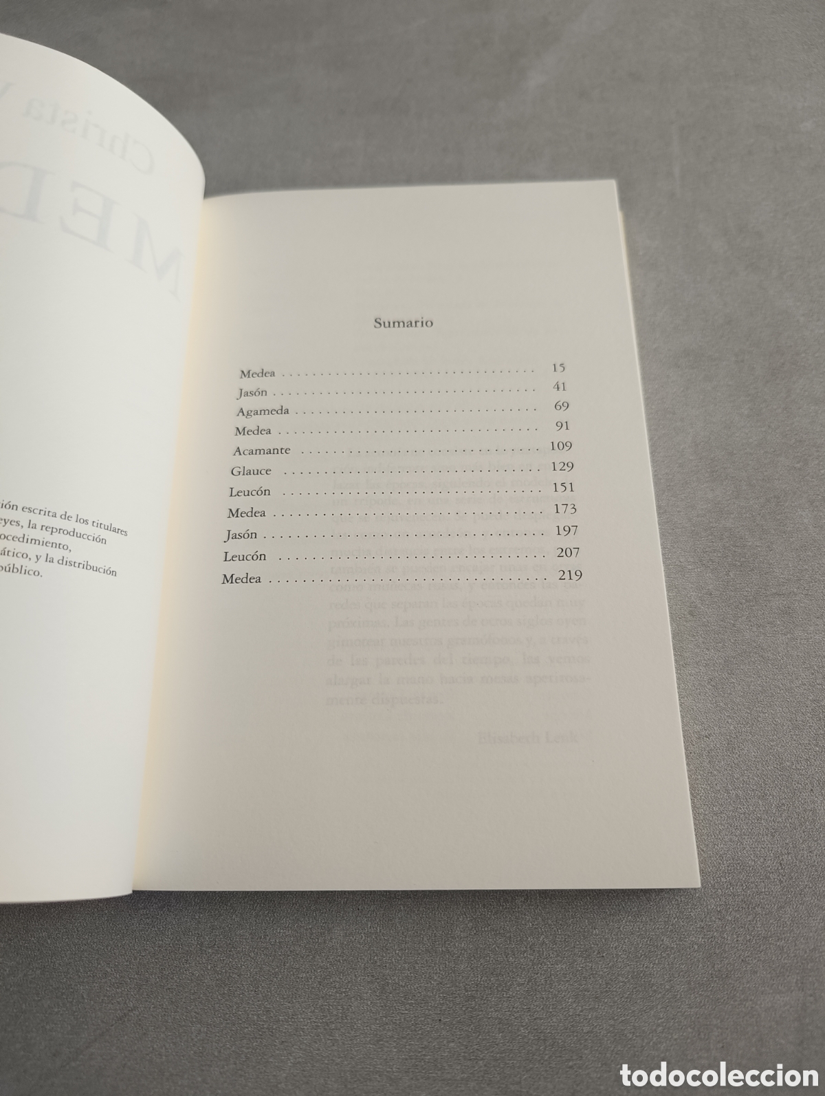 Libros de segunda mano: MEDEA. CHRISTA WOLF. Debate, 1998. - Foto 5