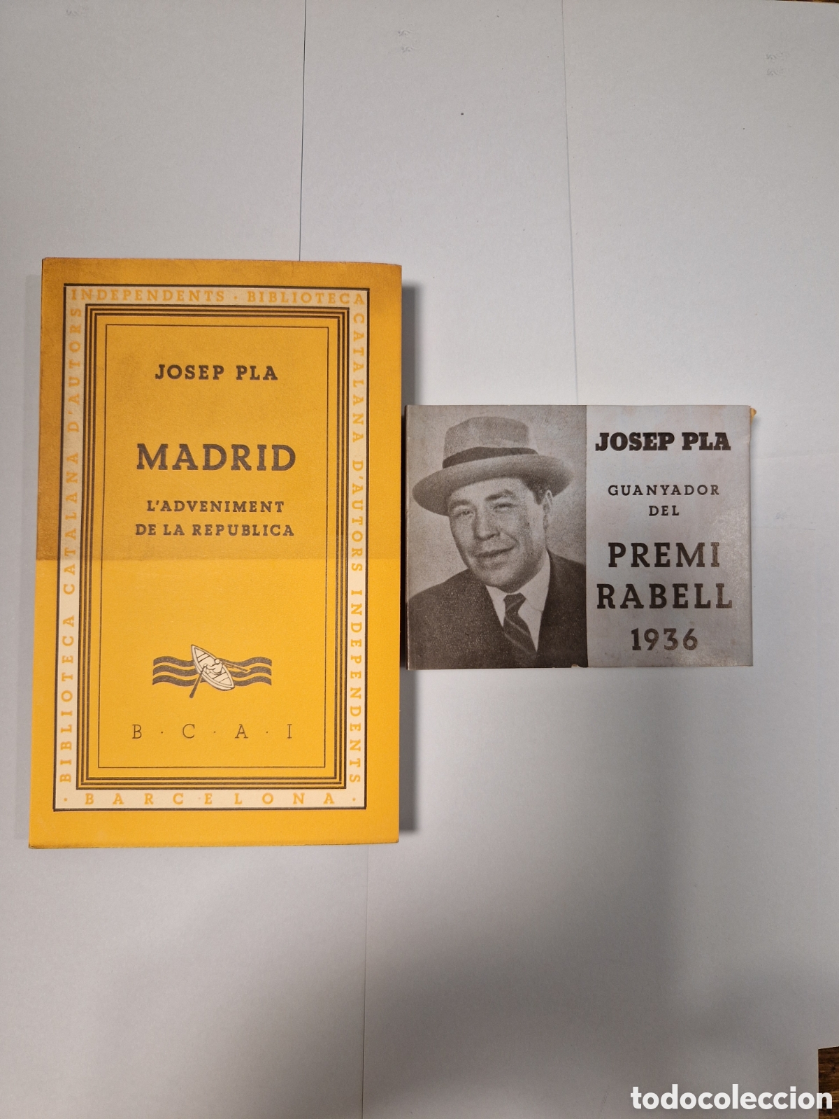 Libros de segunda mano: Libro Josep PLA Madrid l'Adveniment de la Republica
