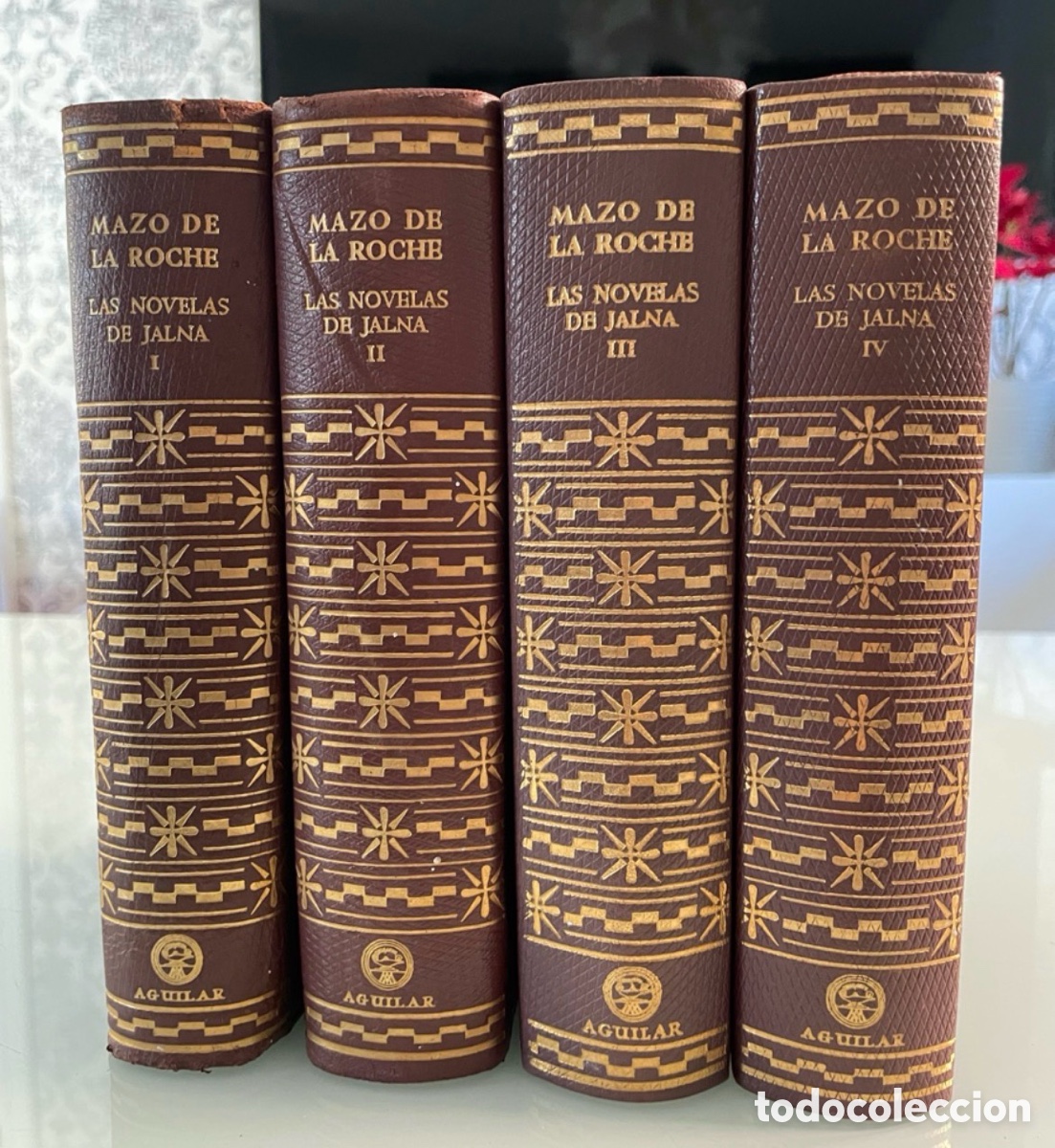 Libros de segunda mano: Mazo De La Roche. Las Novelas de Jalna 4 tomos (Obra completa) 1961-1963 Aguilar