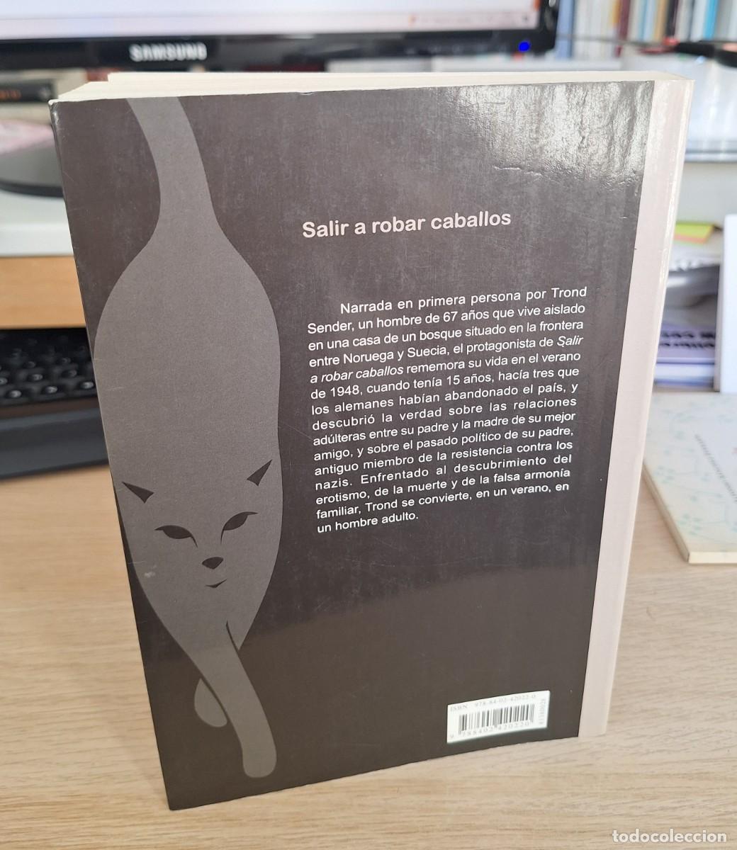 Libros de segunda mano: SALIR A ROBAR CABALLOS - PETTERSON, PER - Foto 2