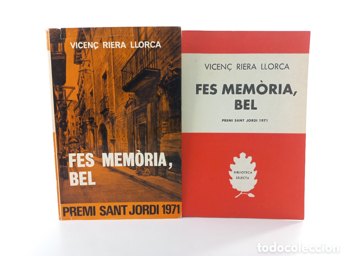 Libros de segunda mano: Fes mem&ograve;ria, Bel. Vicen&ccedil; Riera Llorca. Selecta, primera edici&oacute;n, 1972.