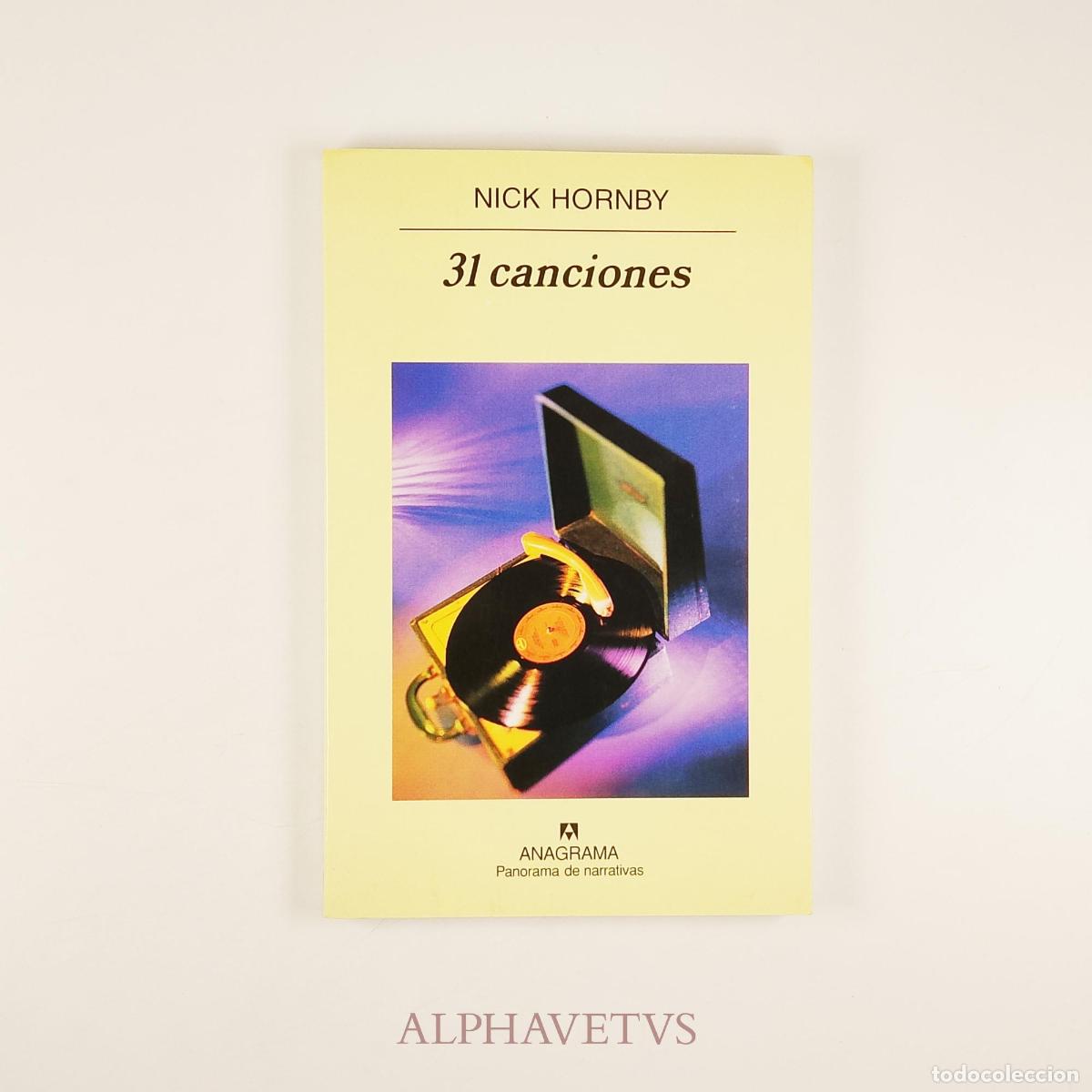 Libros de segunda mano: 31 canciones -Anagrama - Nick Hornby