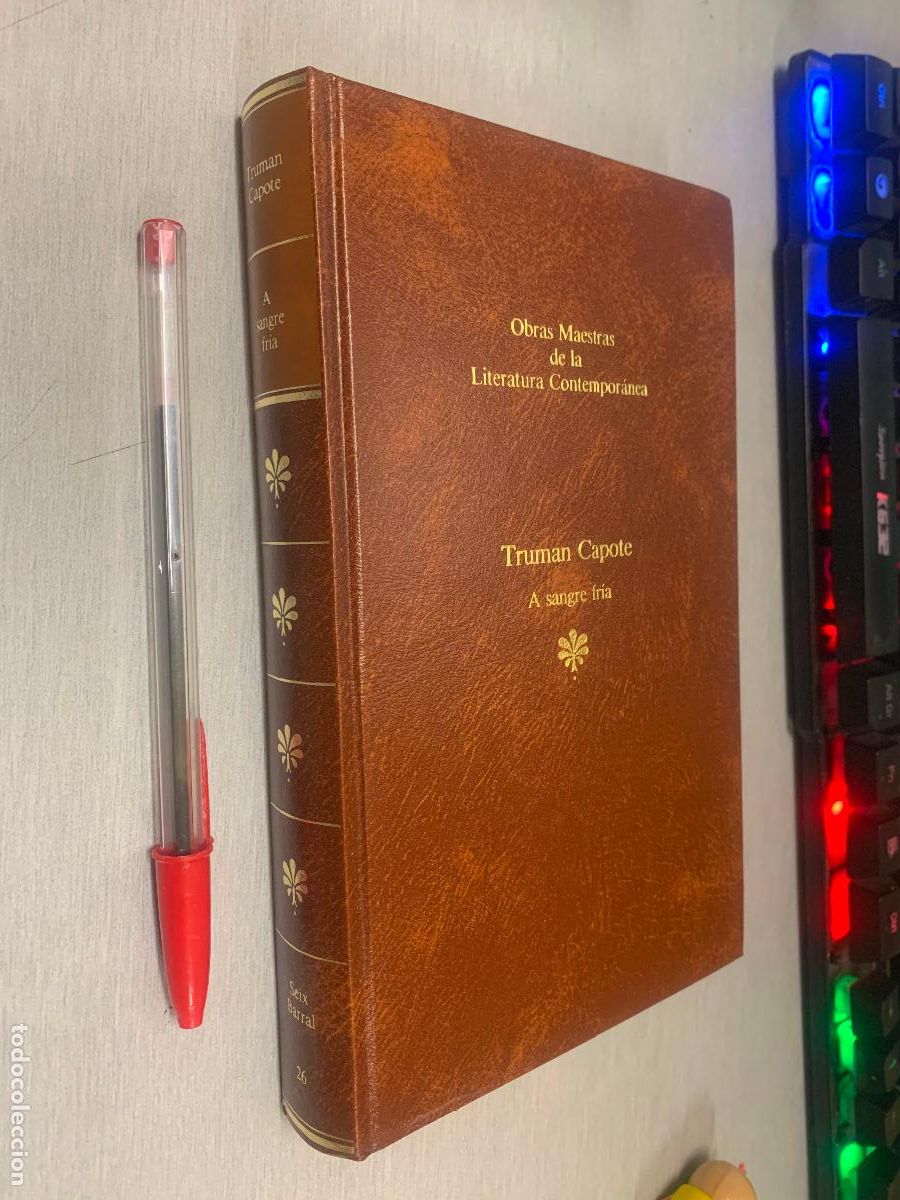 Gebrauchte B&uuml;cher: A SANGRE FR&Iacute;A / TRUMAN CAPOTE / SEIX BARRAL 1983