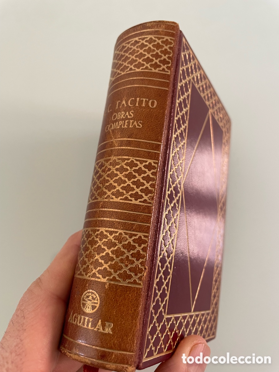Libri di seconda mano: C.C.Tacito Obras Completas. Aguilar. Joya lujo. Segunda Edicion 1957