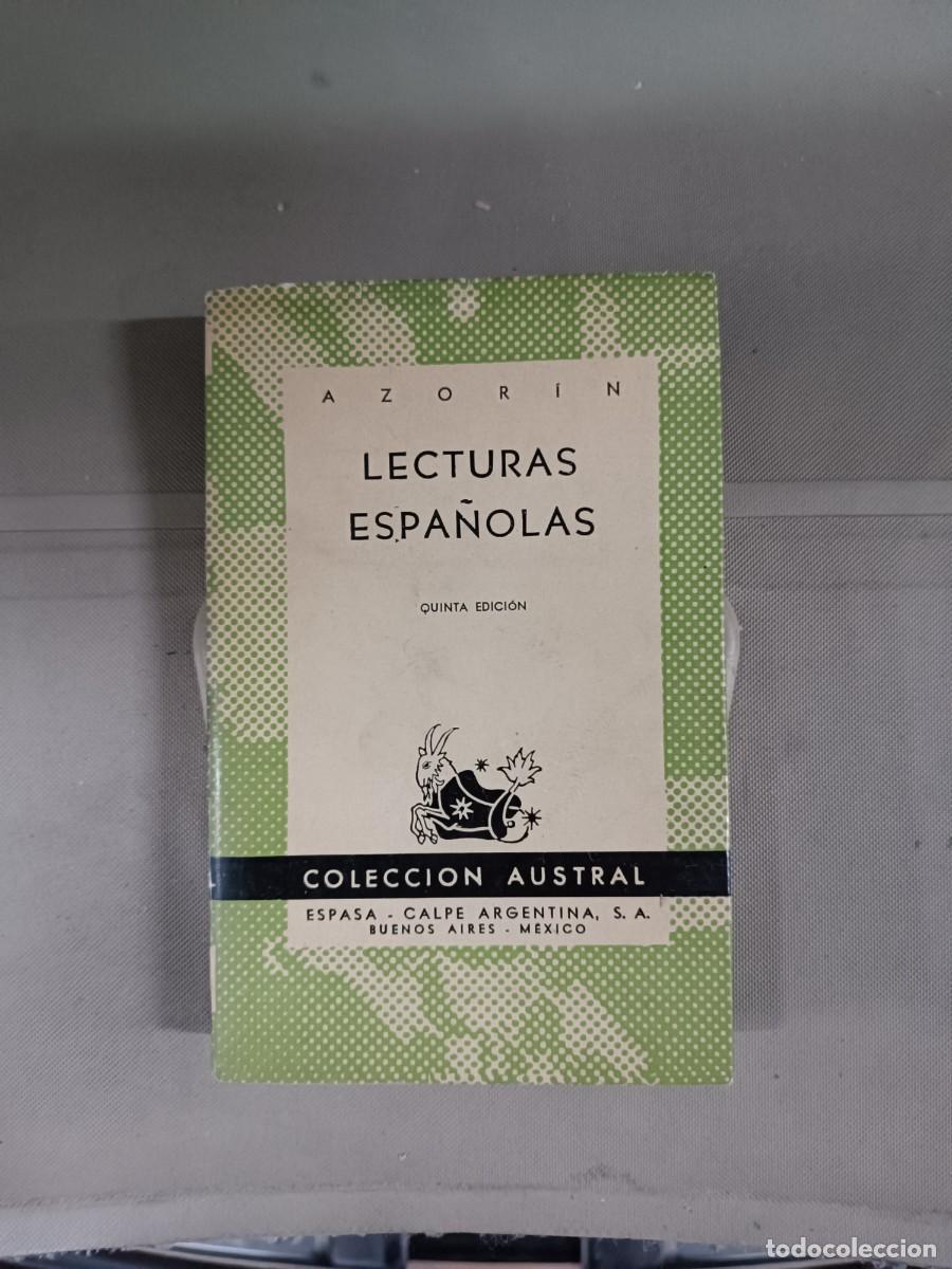 Libros de segunda mano: Lecturas espa&ntilde;olas - Azor&iacute;n. Austral - Foto 1