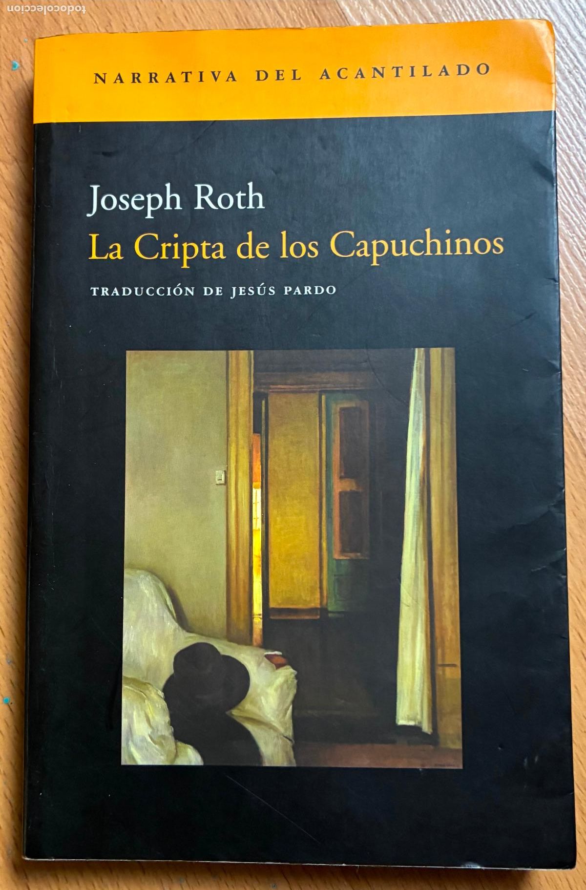 Libros de segunda mano: LA CRIPTA DE LOS CAPUCHINOS Joseph roth, Traduccion de Jesus pardo