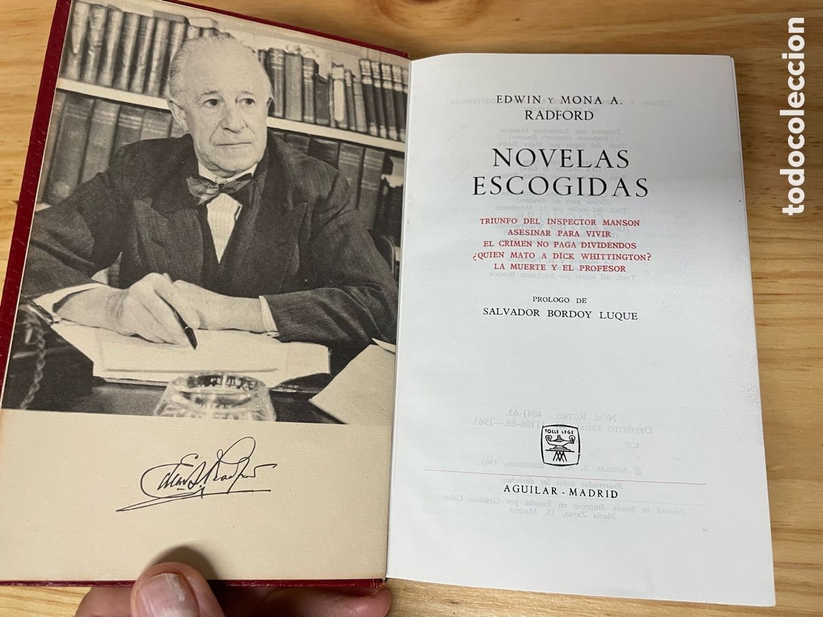 Libros de segunda mano: E.Y M.Radford novelas escogidas. Aguilar Lince Astuto. Primera Edicion 1963