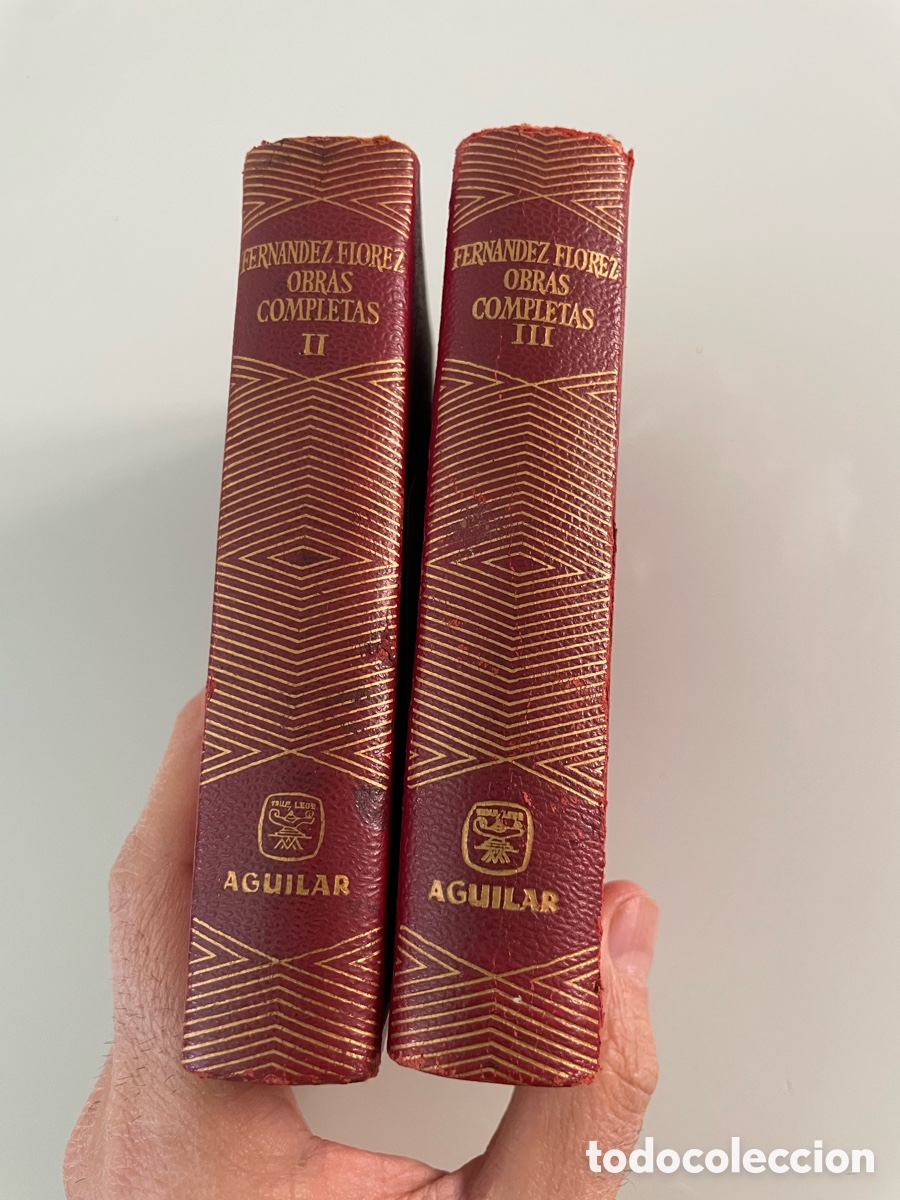 Libros de segunda mano: Fern&aacute;ndez Fl&oacute;rez. Obras completas tomos 2 y 3. Aguilar Joya 6&ordf; ed. 1964
