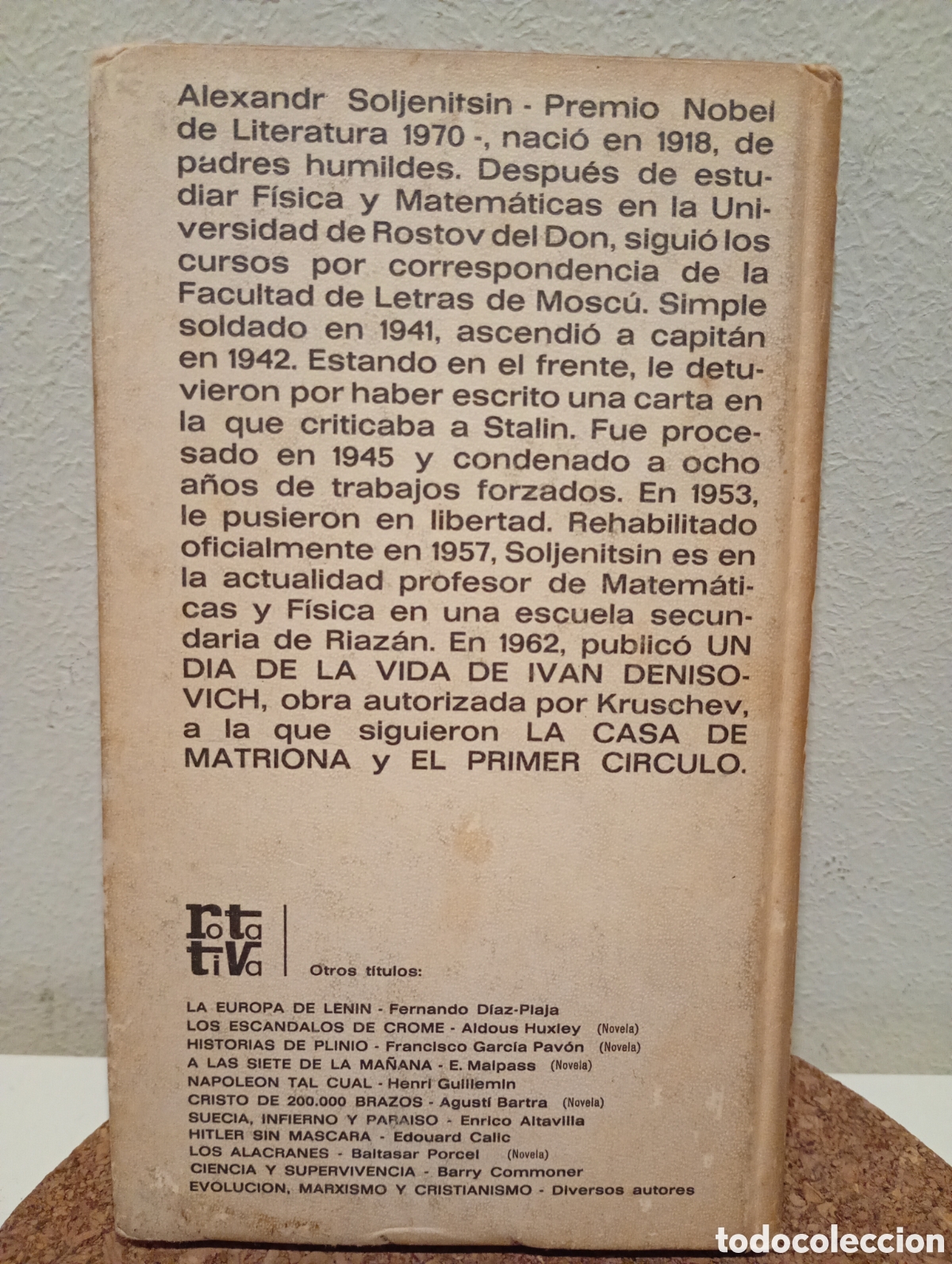 Libros de segunda mano: Alexandr Soljenitsin - Foto 2