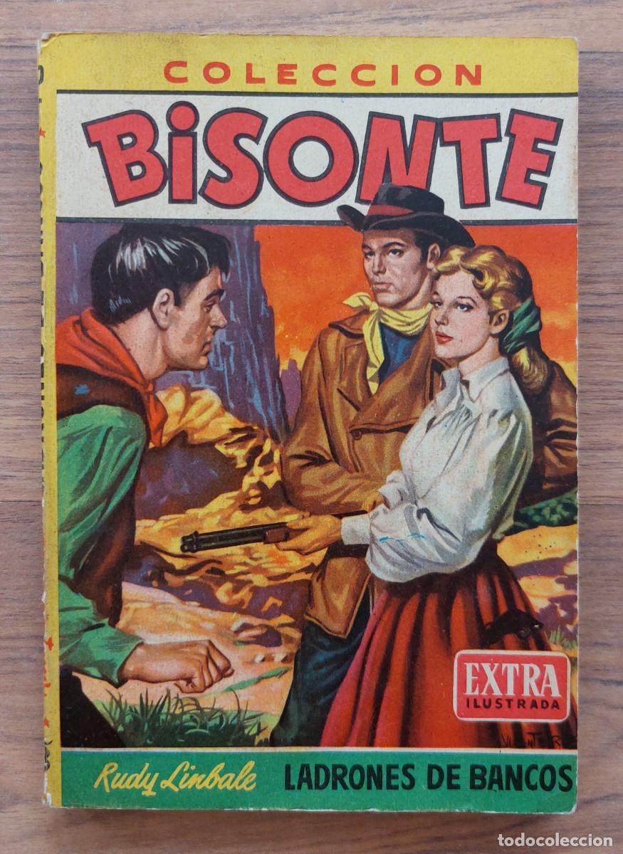 Libros de segunda mano: BISONTE EXTRA ILUSTRADA BRUGUERA OESTE N&ordm; 172-LADRONES DE BANCOS (RUDY LINBALE) NOVELAS-BOLSILIBROS
