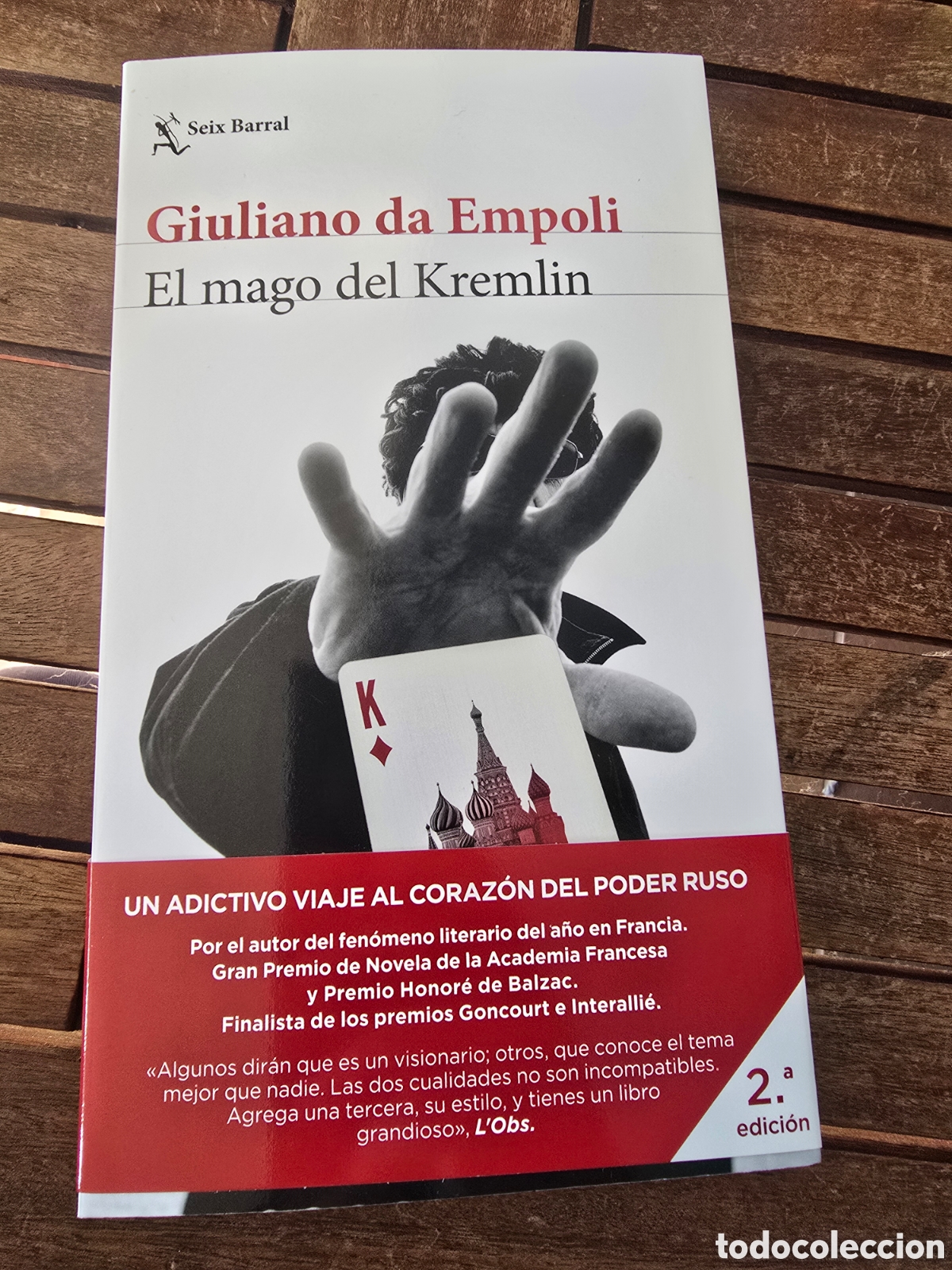 Libros de segunda mano: El mago del Kremlin Giuliano da Empoli SEIX BARRAL 2025 novela