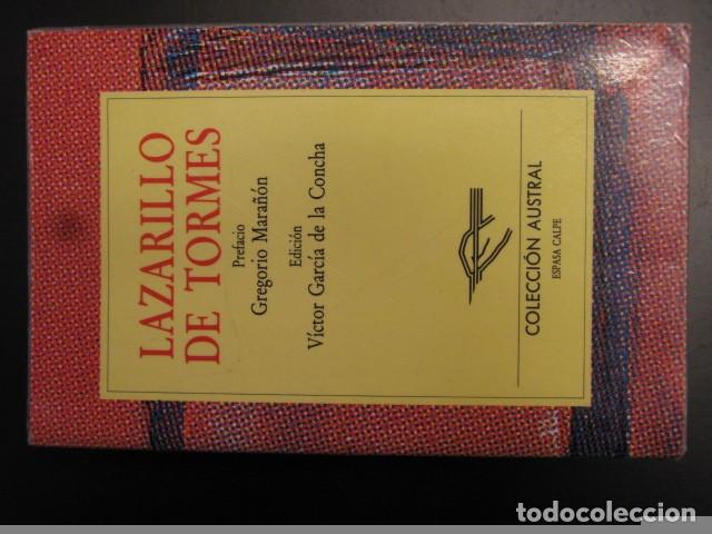Libros de segunda mano: LAZARILLO DE TORMES - ESPASA CALPE - COLECCI&Oacute;N AUSTRAL