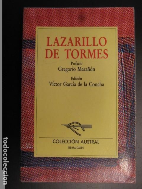 Gebrauchte B&uuml;cher: LAZARILLO DE TORMES - ESPASA CALPE - COLECCI&Oacute;N AUSTRAL