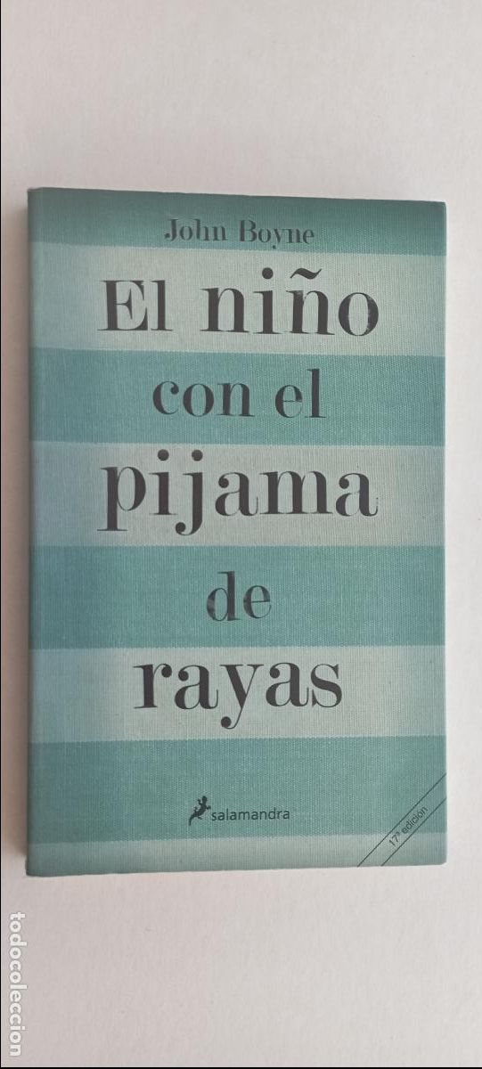Libros de segunda mano: PLI - EL NI&Ntilde;O CON EL PIJAMA DE RAYAS - JOHN BOYNE - SALAMANDRA - COMO NUEVO
