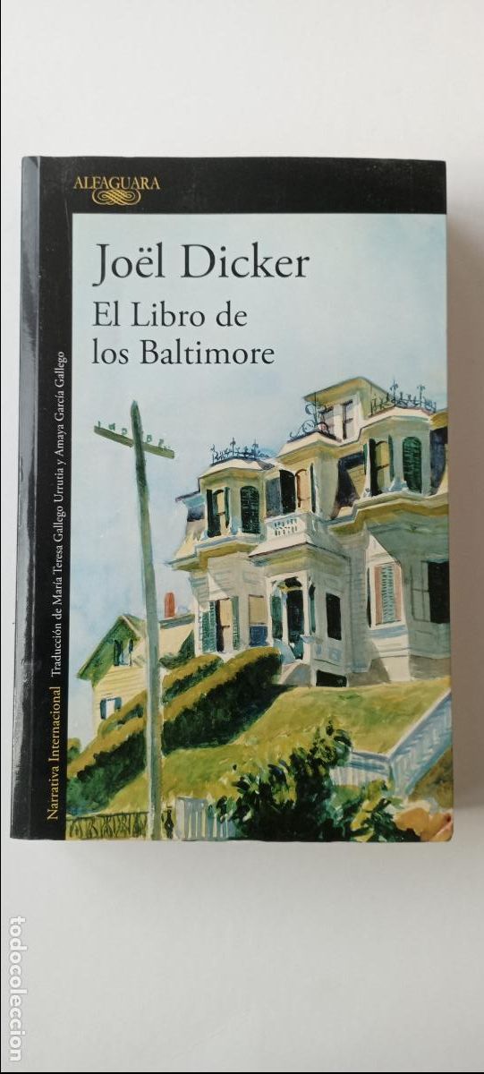 Libros de segunda mano: PLI - EL LIBRO DE LOS BALTIMORE - JO&Euml;L DICKER - ALFAGUARA 2016 - MUY NUEVO